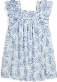 Ralph Lauren Kids' Floral Ruffle Dress