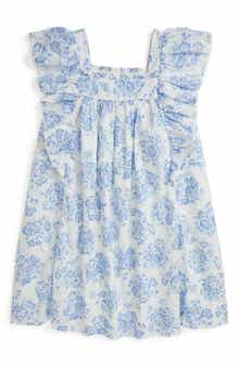 Ralph Lauren Kids' Floral Ruffle Dress