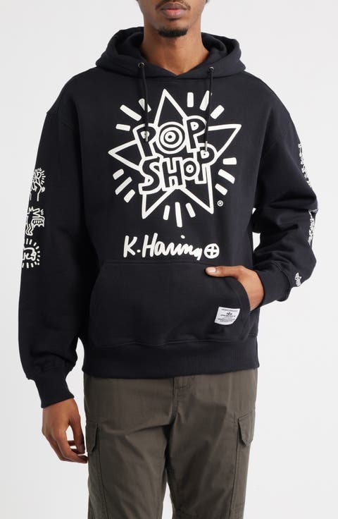 x Keith Haring Alpha Cotton Hoodie