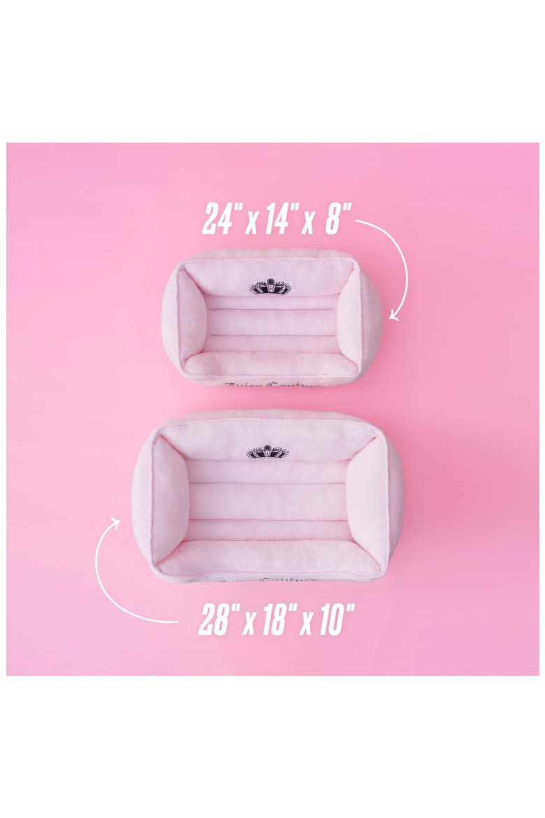 Crown Bling Pet Bed, Alternate, color, PINK