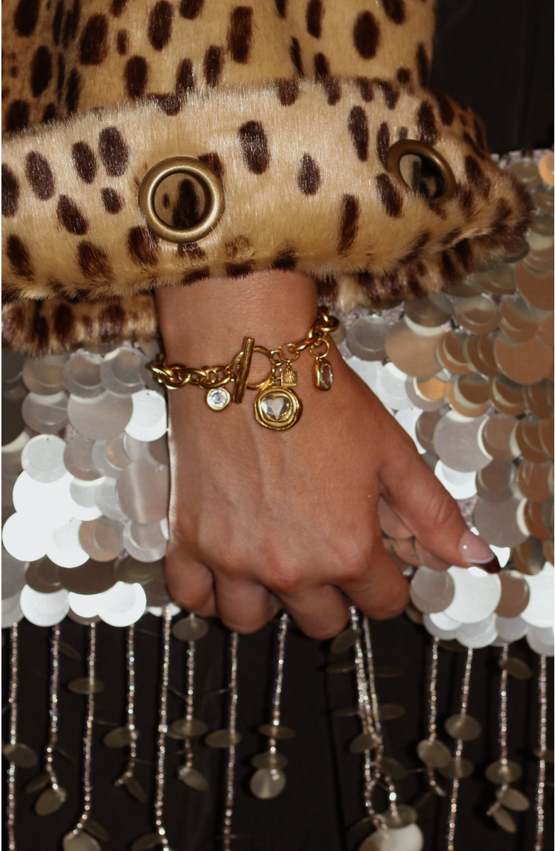 sccollection Daisy Bracelet, Alternate, color, Gold