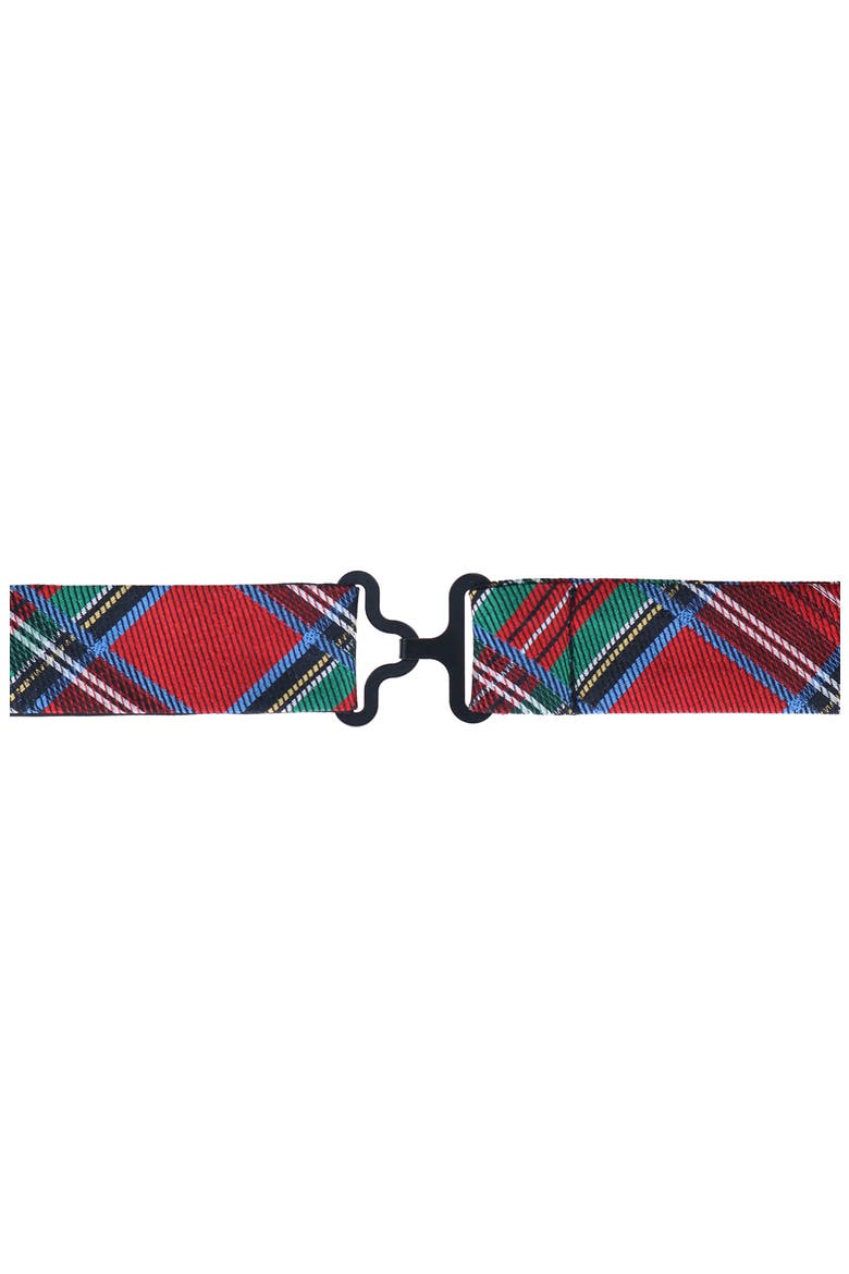 Nicholas Tartan Plaid Silk Bow Tie, Alternate, color, TARTAN PLAID