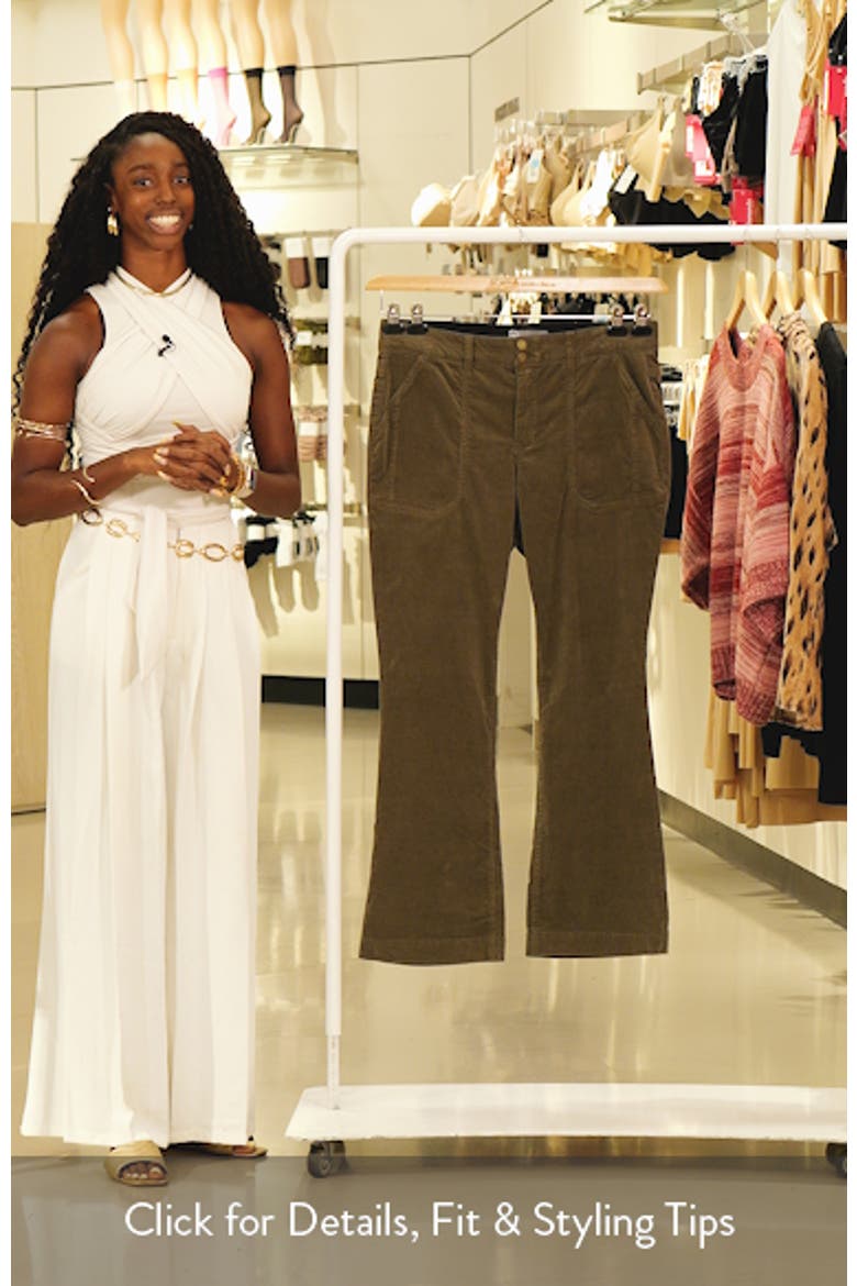 Corduroy Flare Leg Pants video