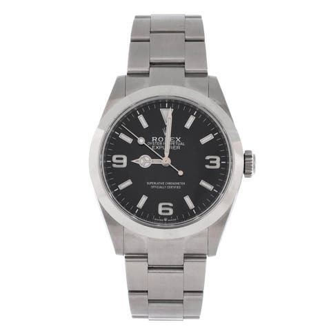 Oyster Perpetual Explorer Automatic Watch Stainless Steel 40