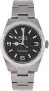 Pre-Owned Rolex Oyster Perpetual Explorer Automatic Watch Stainless Steel 40