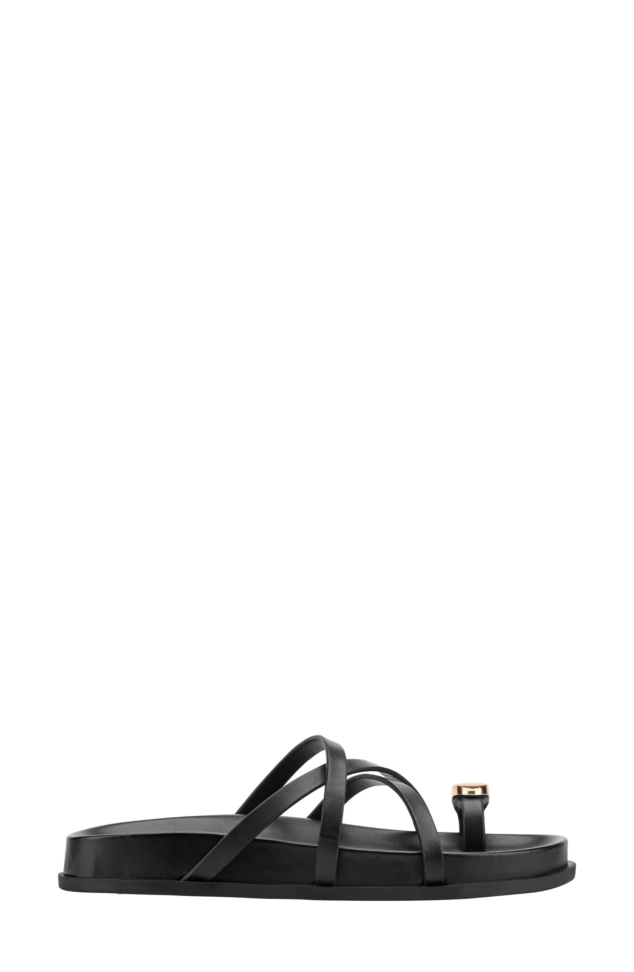 Marc Fisher LTD Braidey Slide Sandal, Alternate, color, Blk01