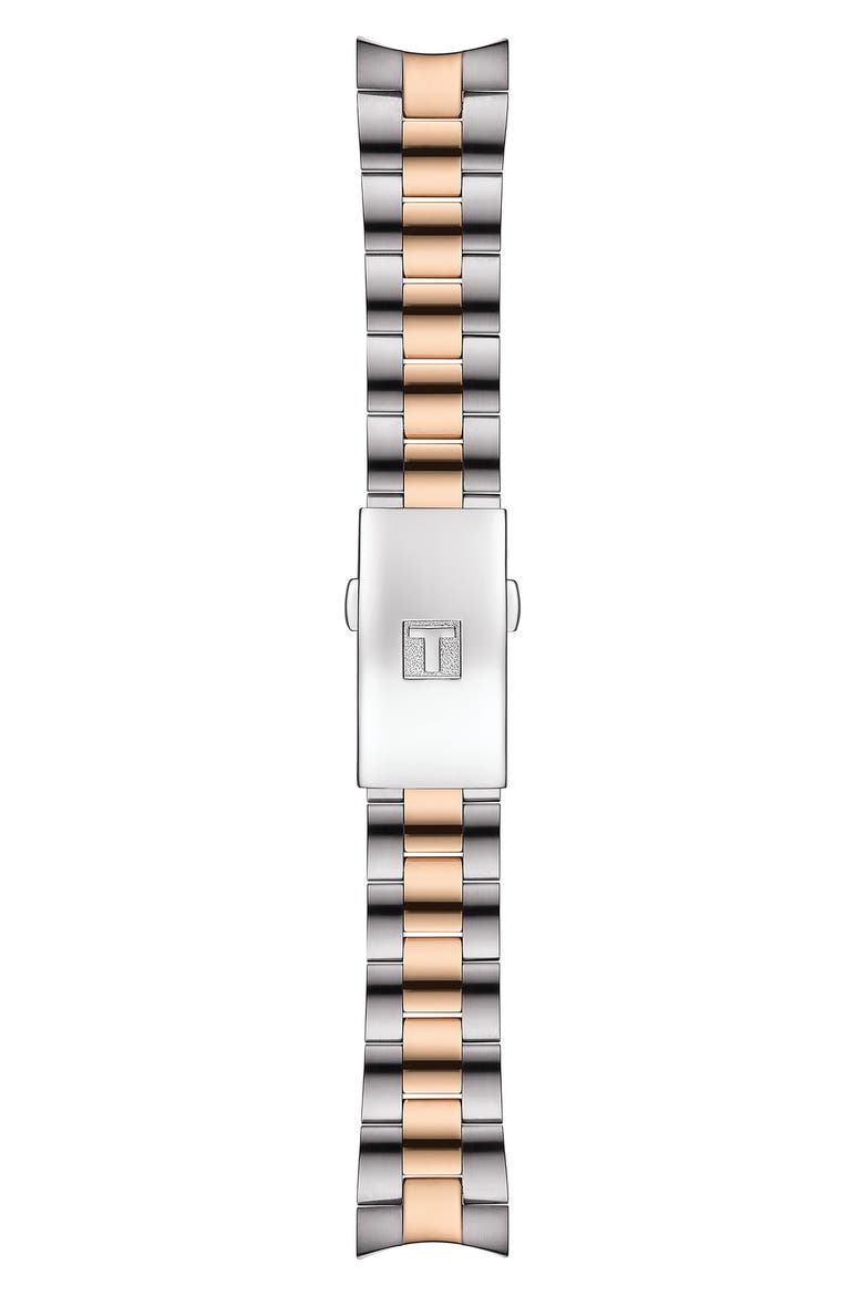 T-Classic PR 100 Bracelet Watch, Alternate, color, SILVER/ MOP/ ROSE GOLD