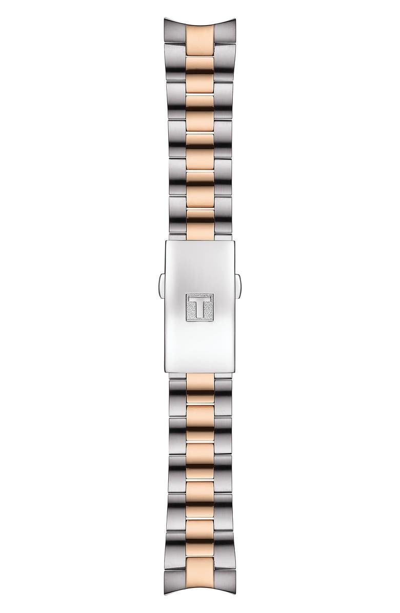 Tissot T-Classic PR 100 Bracelet Watch, Alternate, color, Silver/ Mop/ Rose Gold