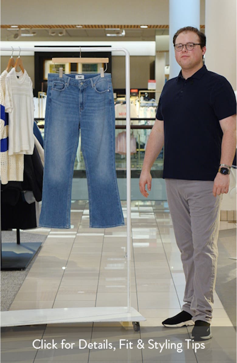 Mason High Waist Crop Bootcut Jeans, sales video thumbnail