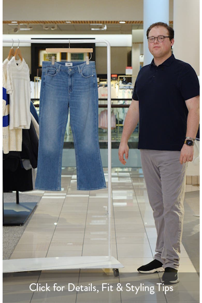 Mason High Waist Crop Bootcut Jeans video