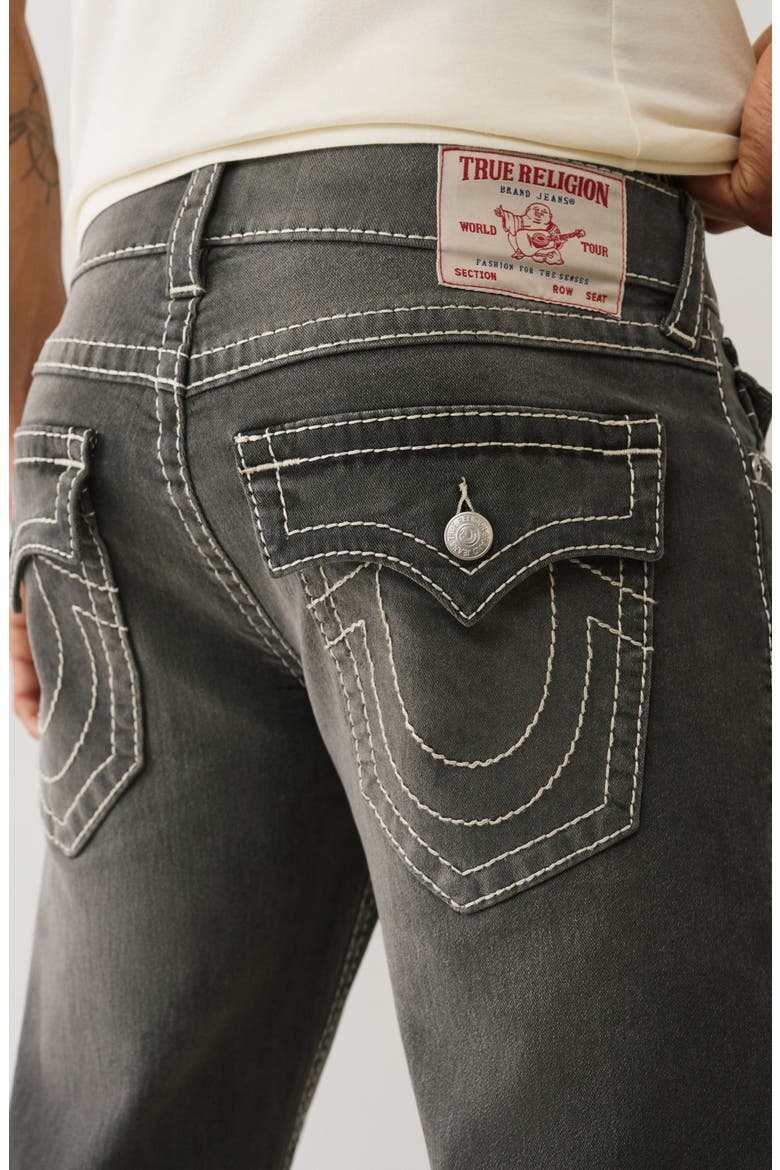 Ricky Snap-Flap Pocket Straight Leg Jeans, Alternate, color, GREY SMORES