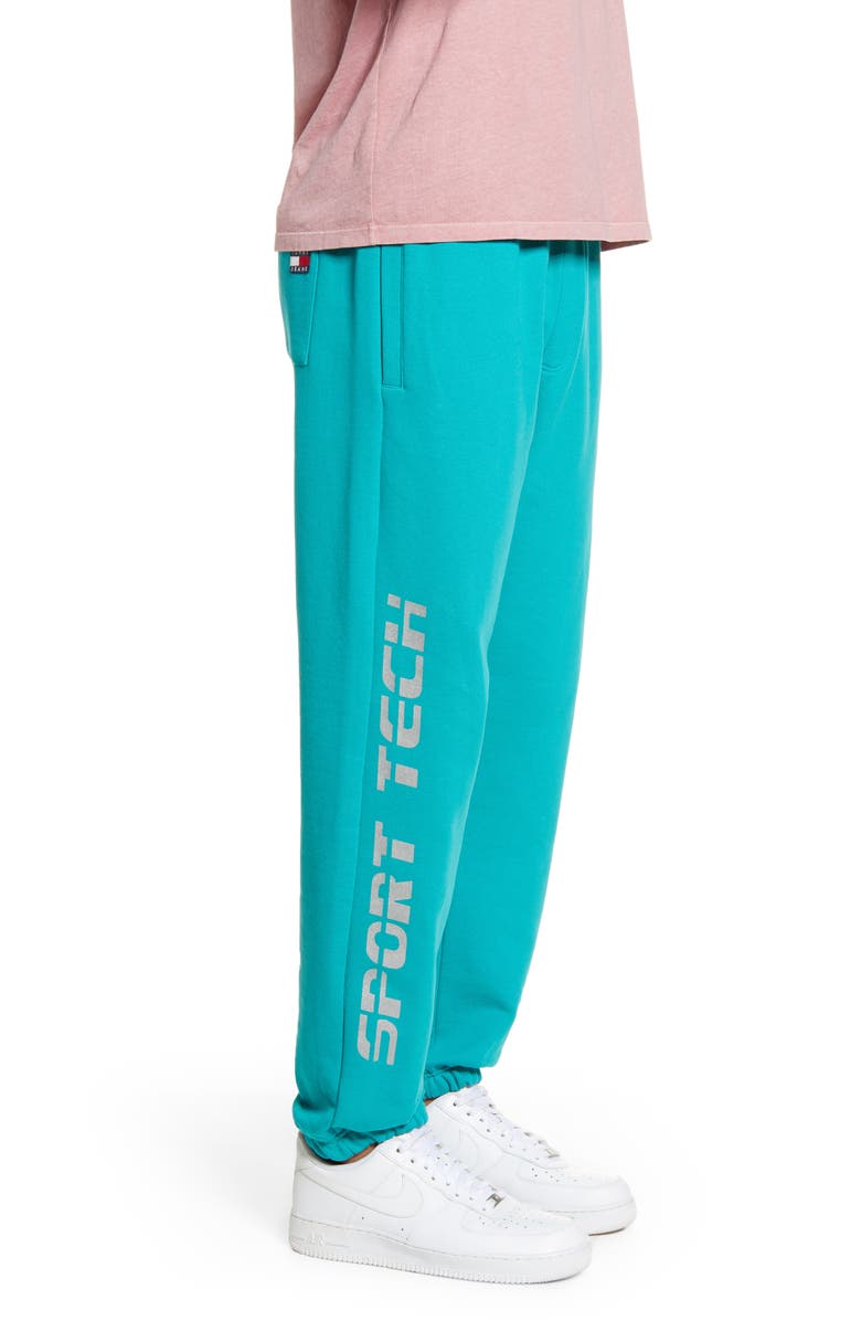TOMMY JEANS TJM Sport Tech Logo Sweatpants, Alternate, color, 
