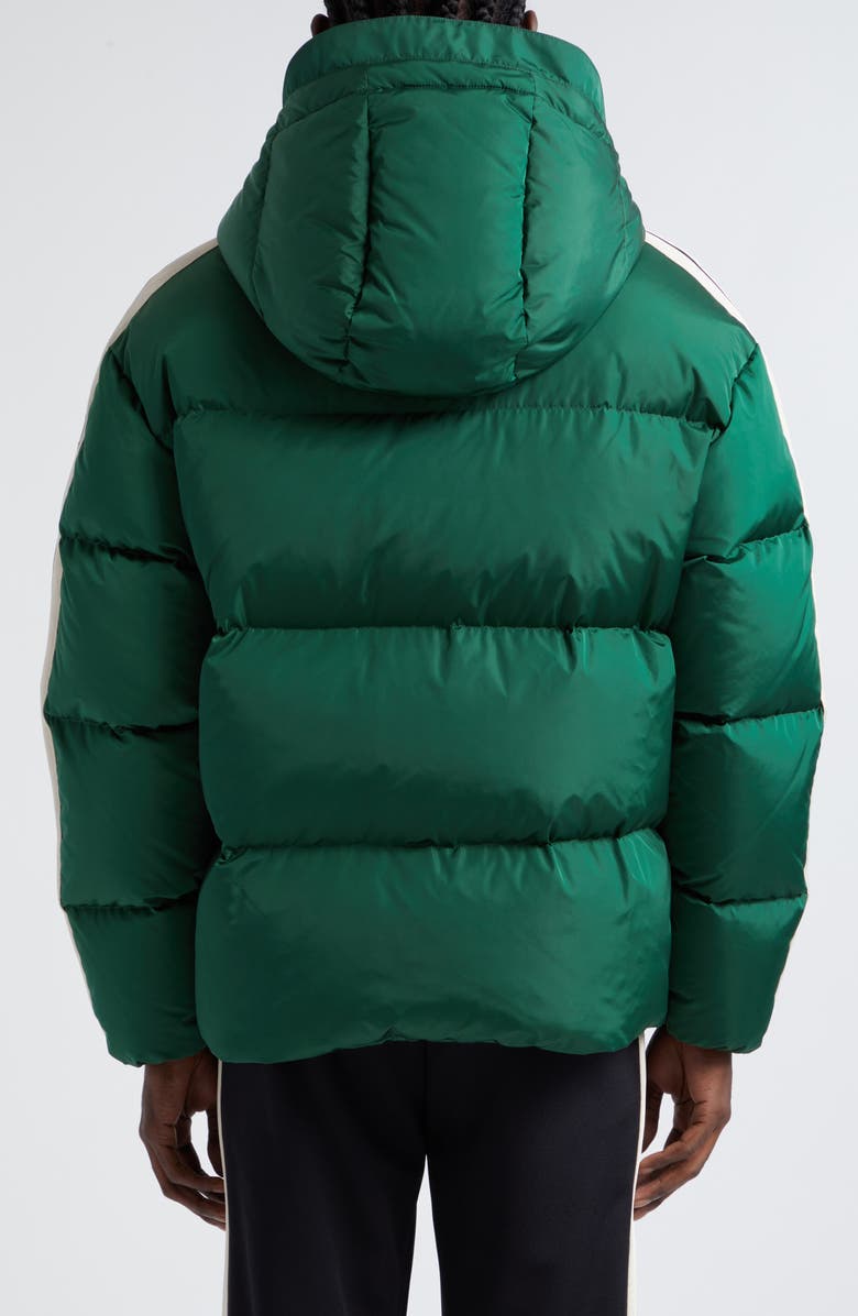 Palm Angels Down Puffer Track Jacket With Removable Hood, Alternate, color, 