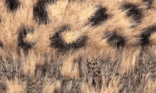 San Diego Hat Leopard Beanie In Brown