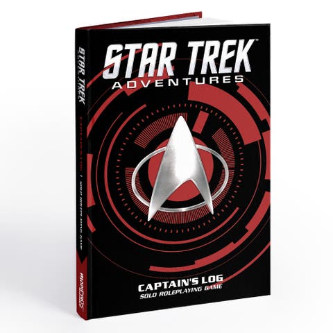 Captain'S Log Solo Rpg Tng Delta Edition Hardcover Book