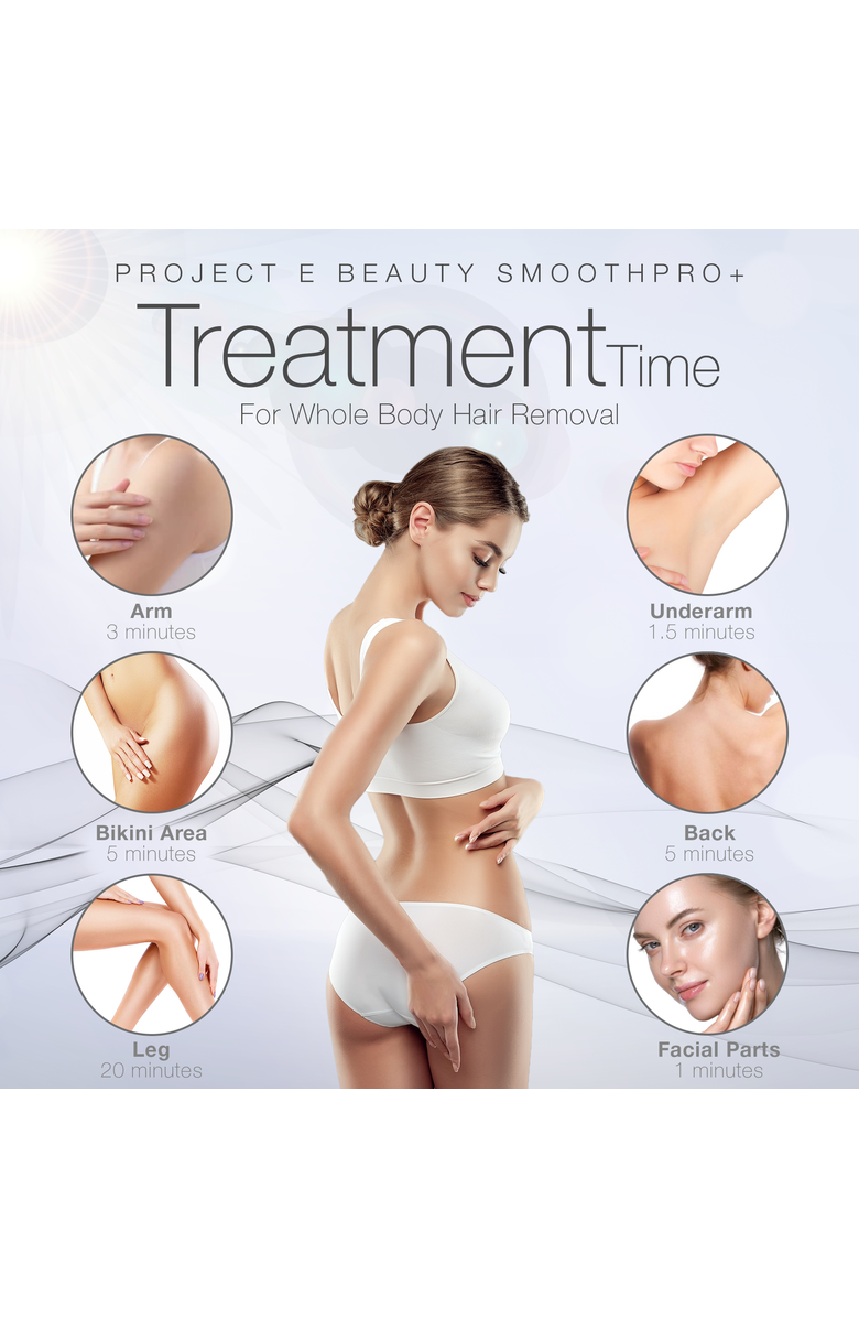 Project E Beauty SmoothPro+ IPL Hair Removal Device, Alternate, color, White