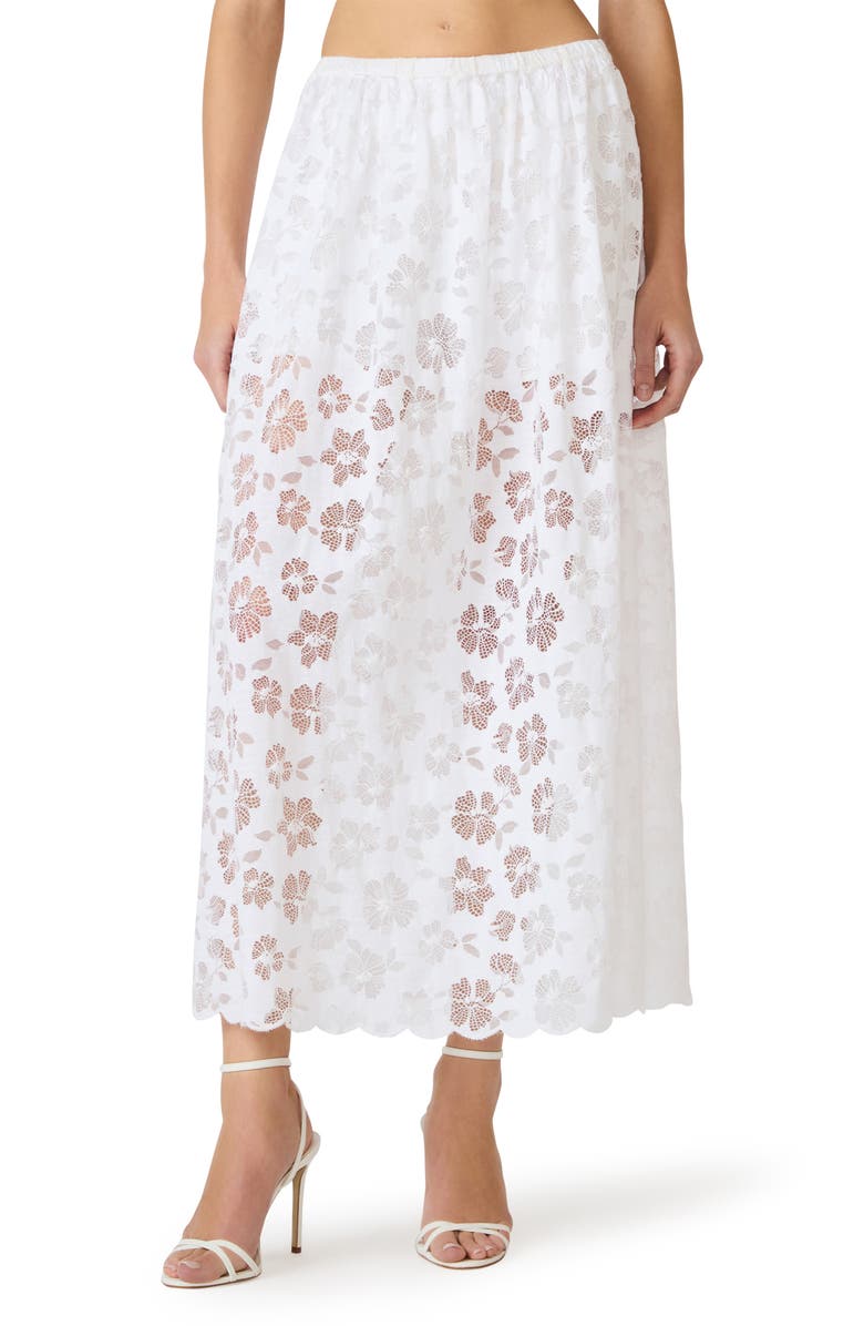 Steve Madden Anaisa Lace Maxi Skirt, Main, color, 