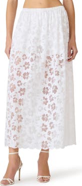 Steve Madden Anaisa Lace Maxi Skirt