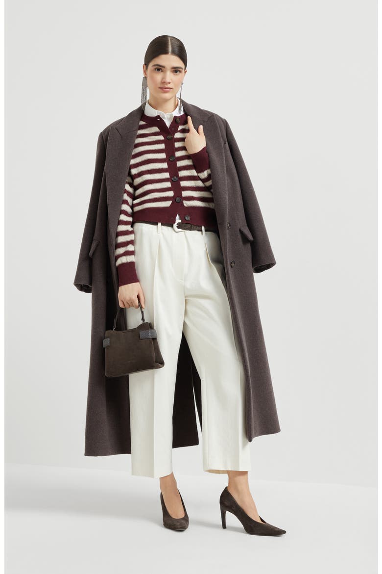 Cashmere cardigan, Alternate, color, Amaranth