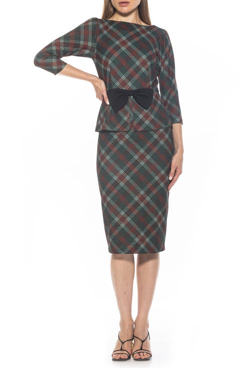 Joyce Sheath Midi Dress