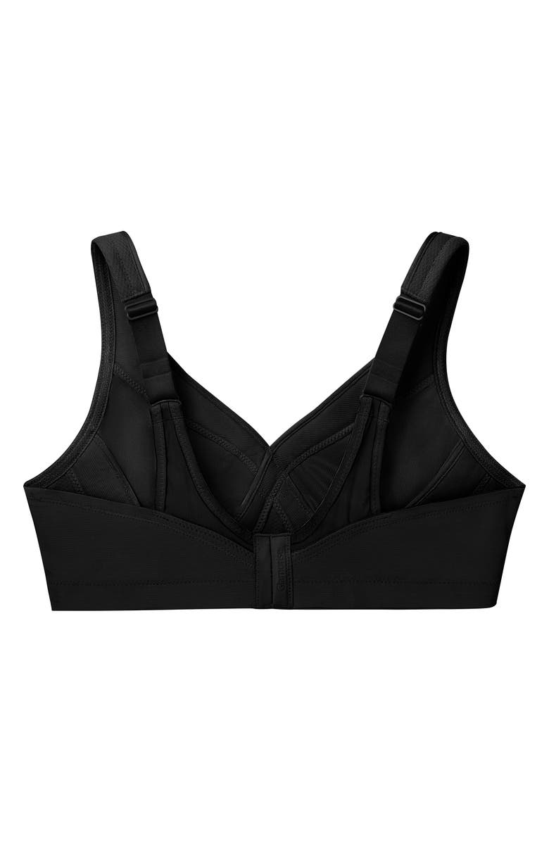 Glamorise MagicLift<sup>®</sup> Seamless Sports Bra, Alternate, color, Black