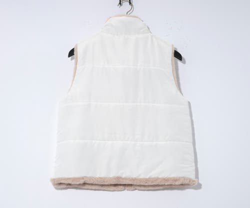 Echo Reversible Callum Vest In White
