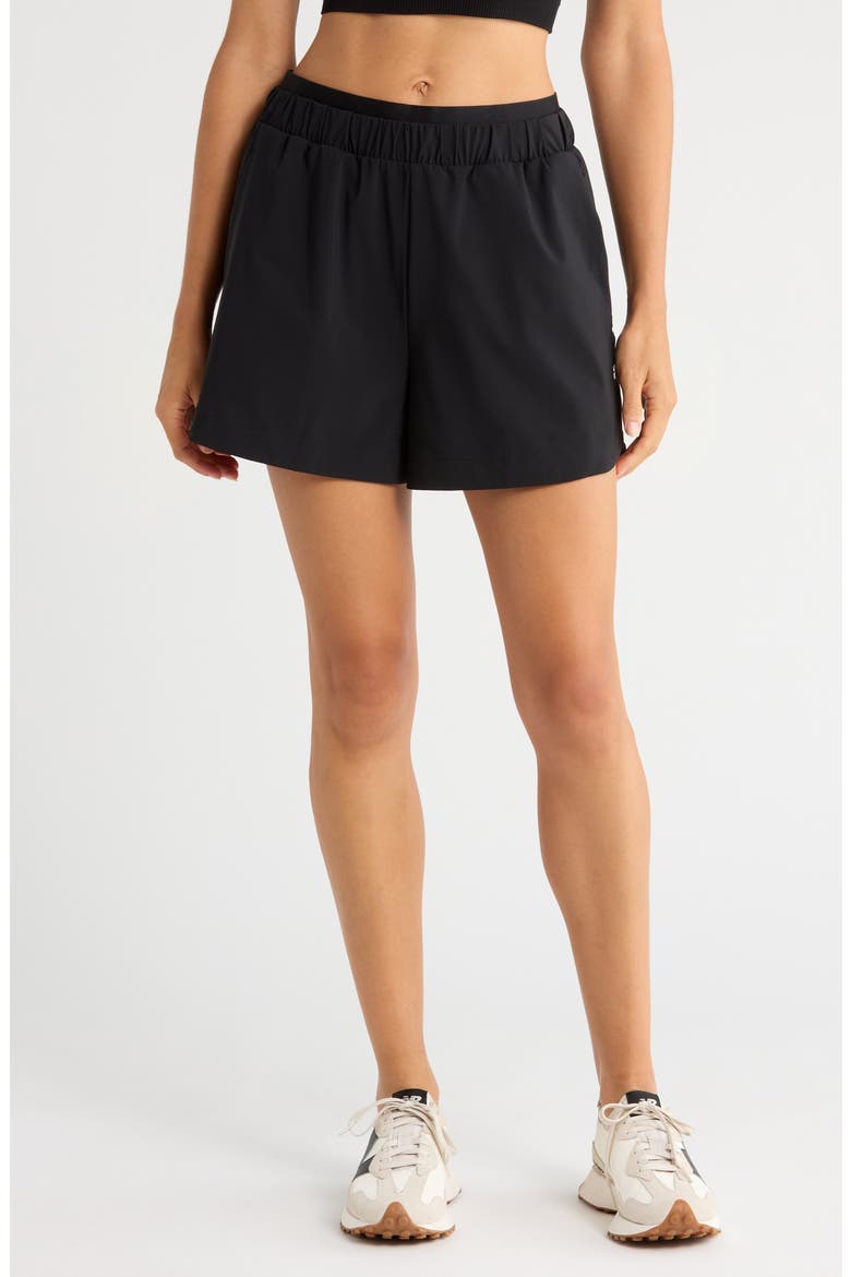 Explorer Elevated Shorts, Main, color, BLACK