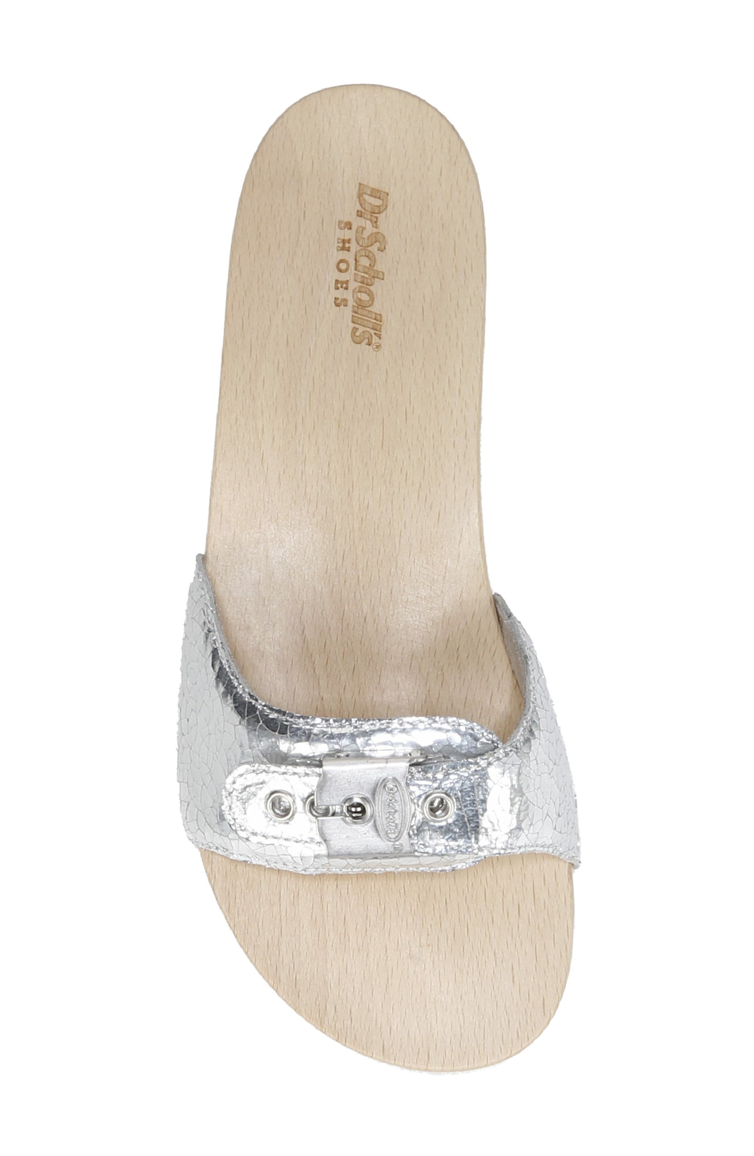 Dr. Scholl's Original Slide Sandal, Alternate, color, Silver