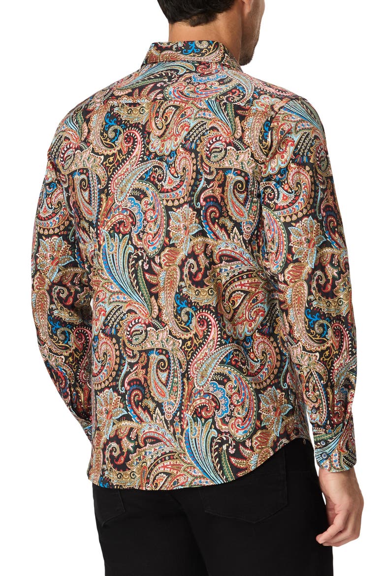Ferncraw Long Sleeve Button Up Shirt, Alternate, color, MULTI