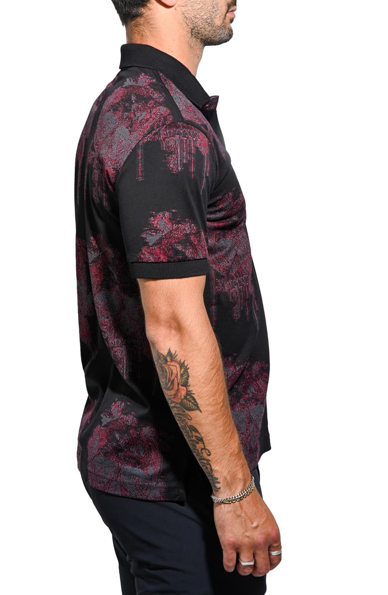 Maceoo Mozart Triangle Polo, Alternate, color, Red