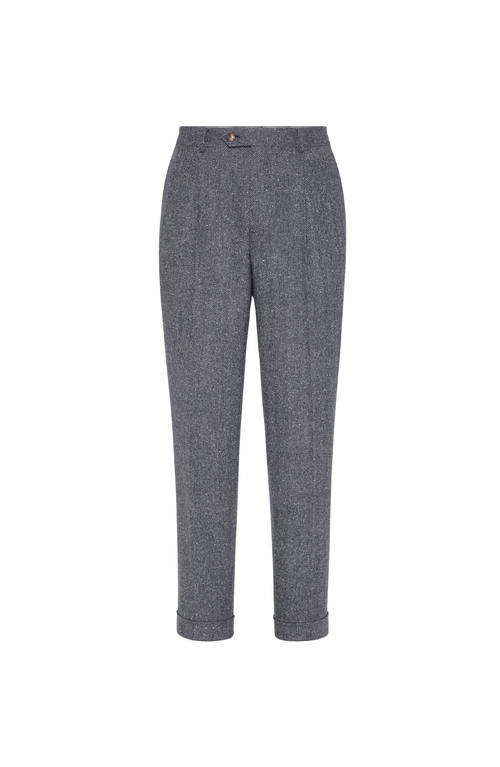 Brunello Cucinelli Pleated Tapered Trousers