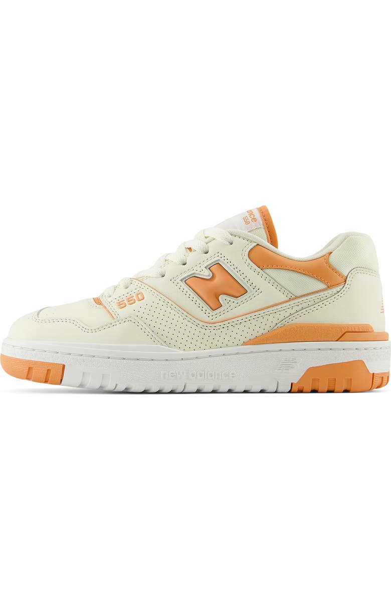 New Balance 550 Basketball Sneaker, Alternate, color, Angora/ Copper