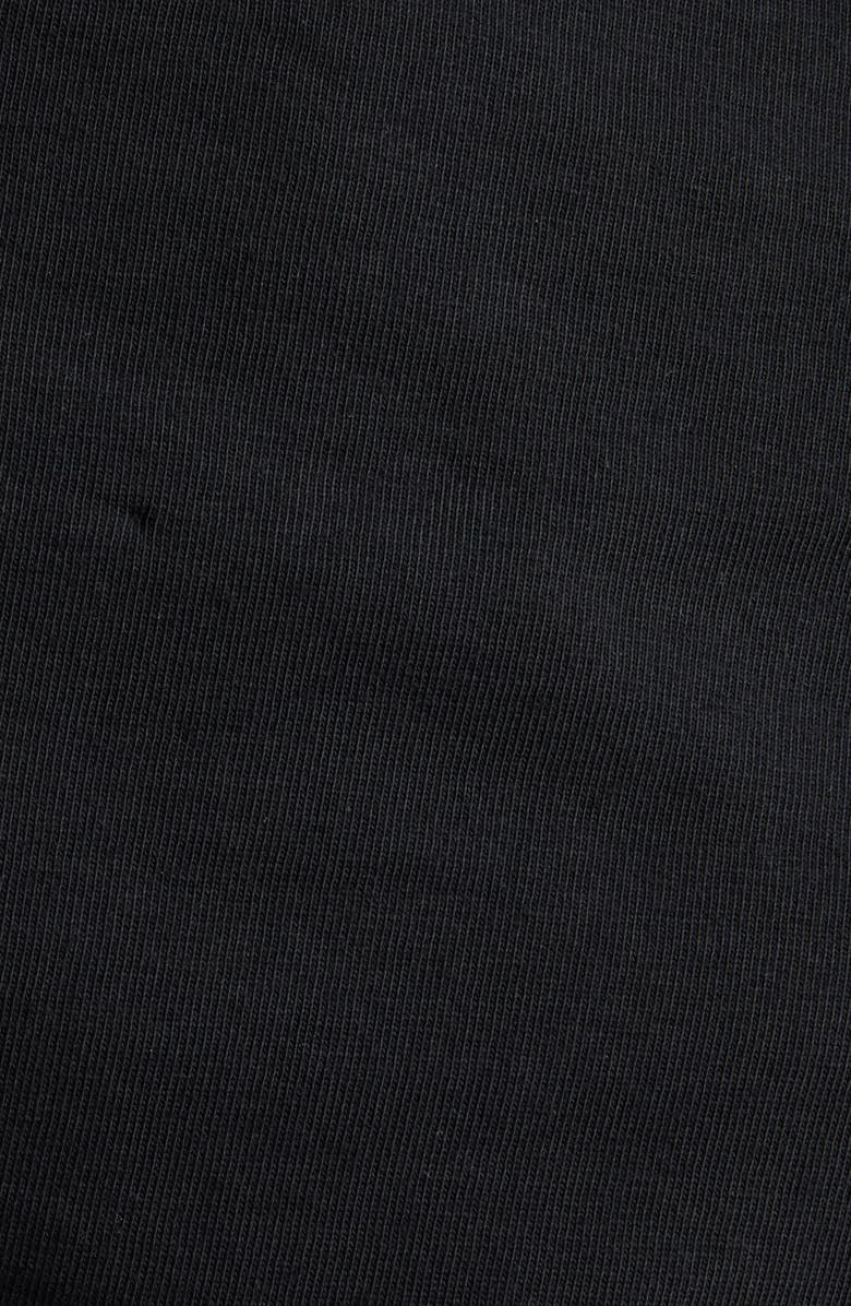 Dries Van Noten Layered Short Sleeve Cotton Sweatshirt Dress, Alternate, color, 