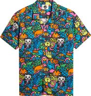 Boardies Munday Jungle Print Camp Shirt