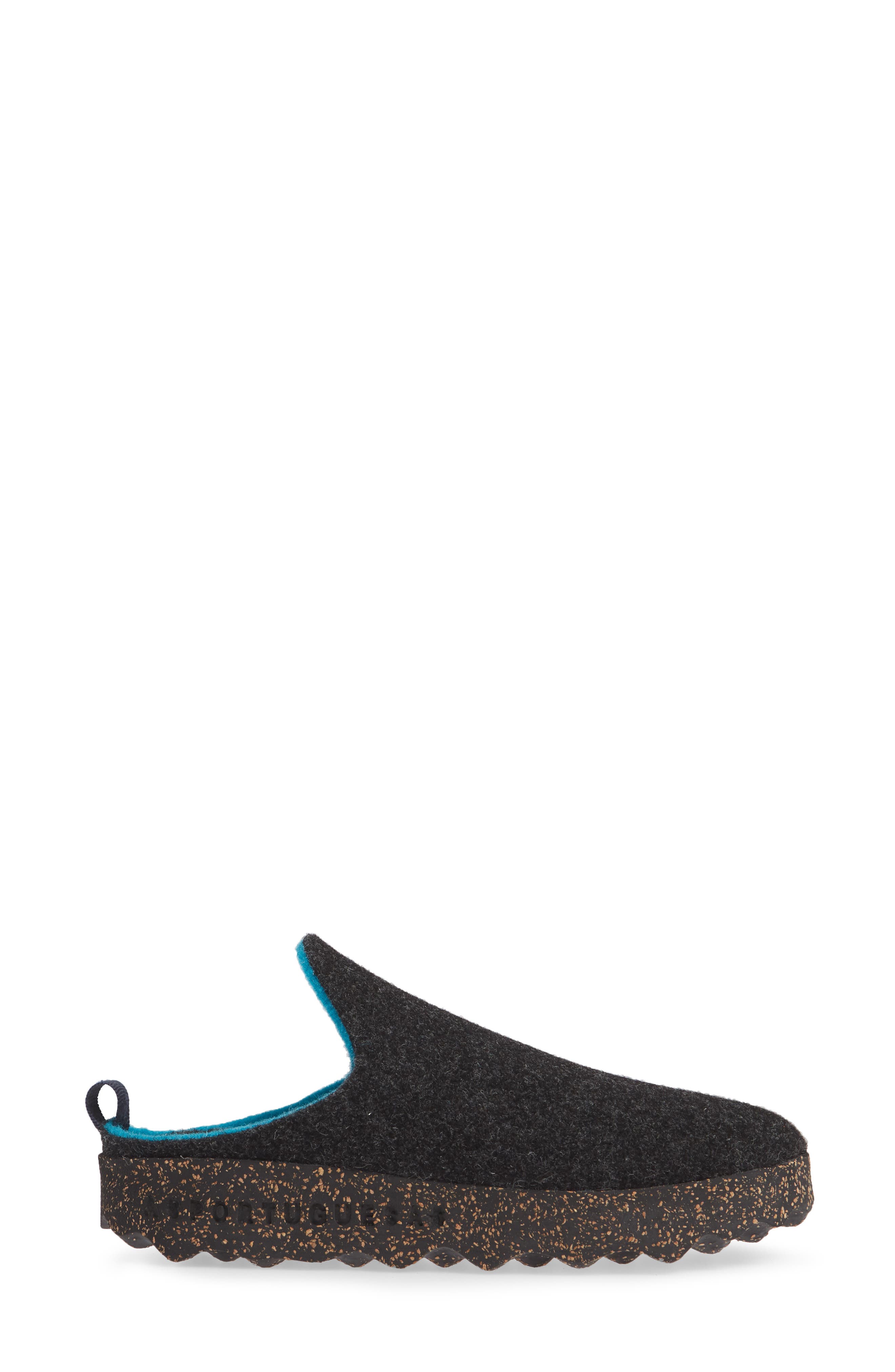 Come Sneaker Mule, Alternate, color, ANTHRACITE TWEED FABRIC