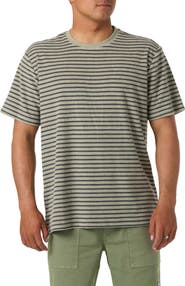 O'Neill Frontiers Stripe Terry Cloth T-Shirt
