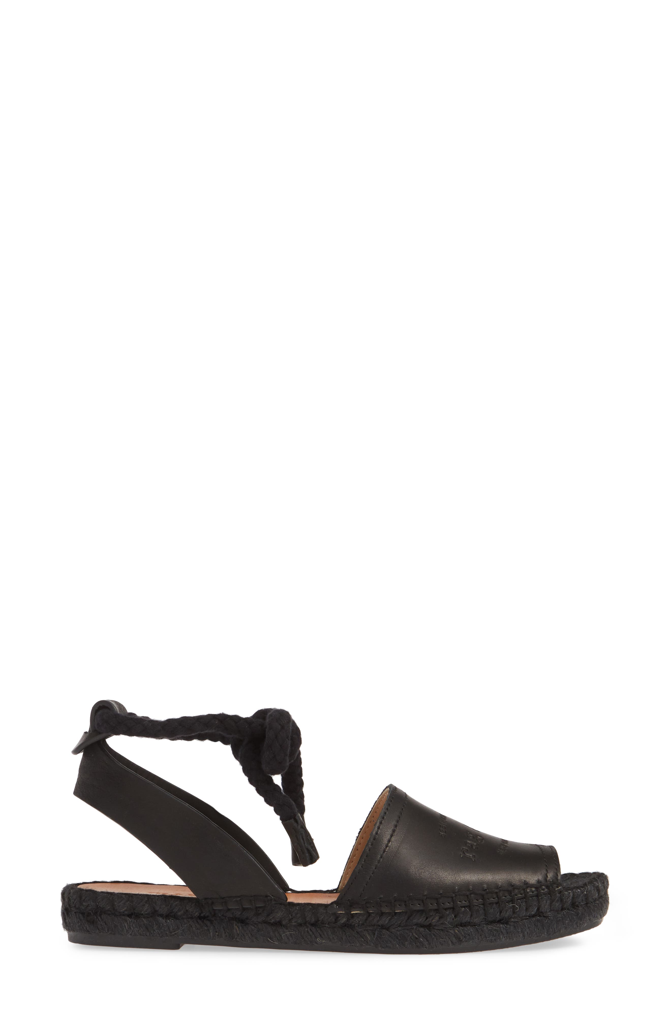 rag & bone Estelle Logo Espadrille Sandal, Alternate, color, 