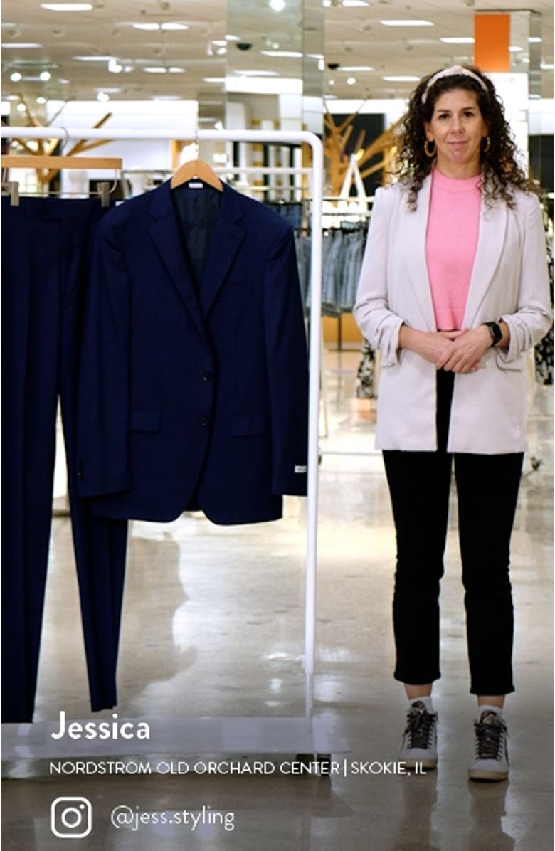 Tailored Fit Wool Suit, sales video thumbnail