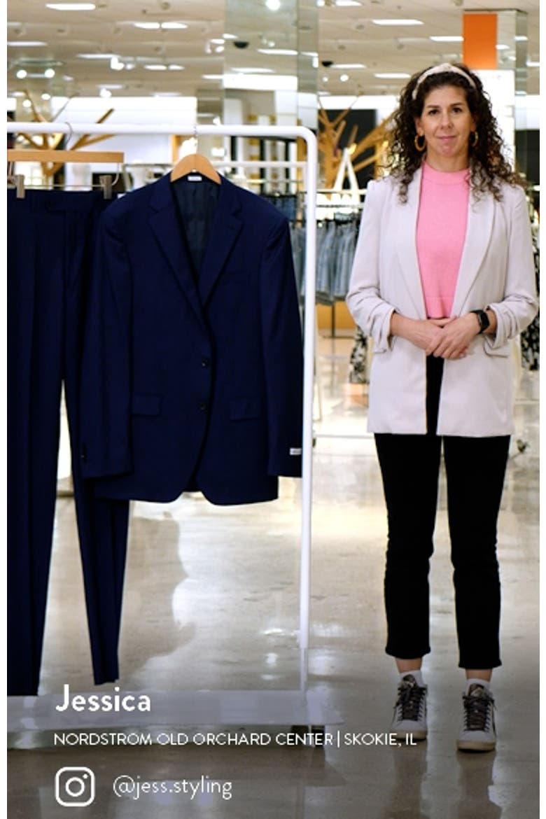 Tailored Fit Wool Suit video