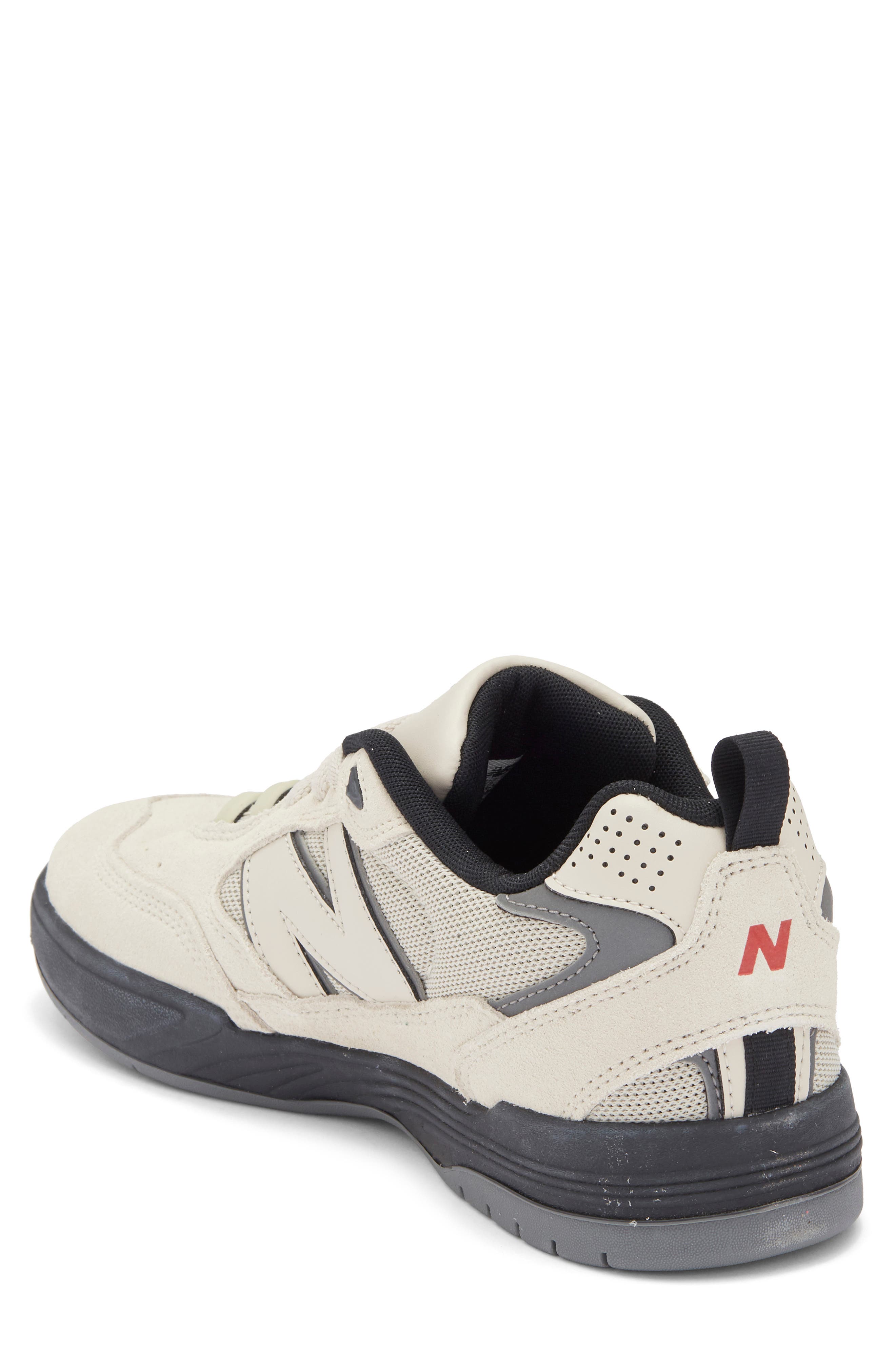 New Balance 808 Thiago Lemos Sneaker, Alternate, color, Sea Salt/ Black