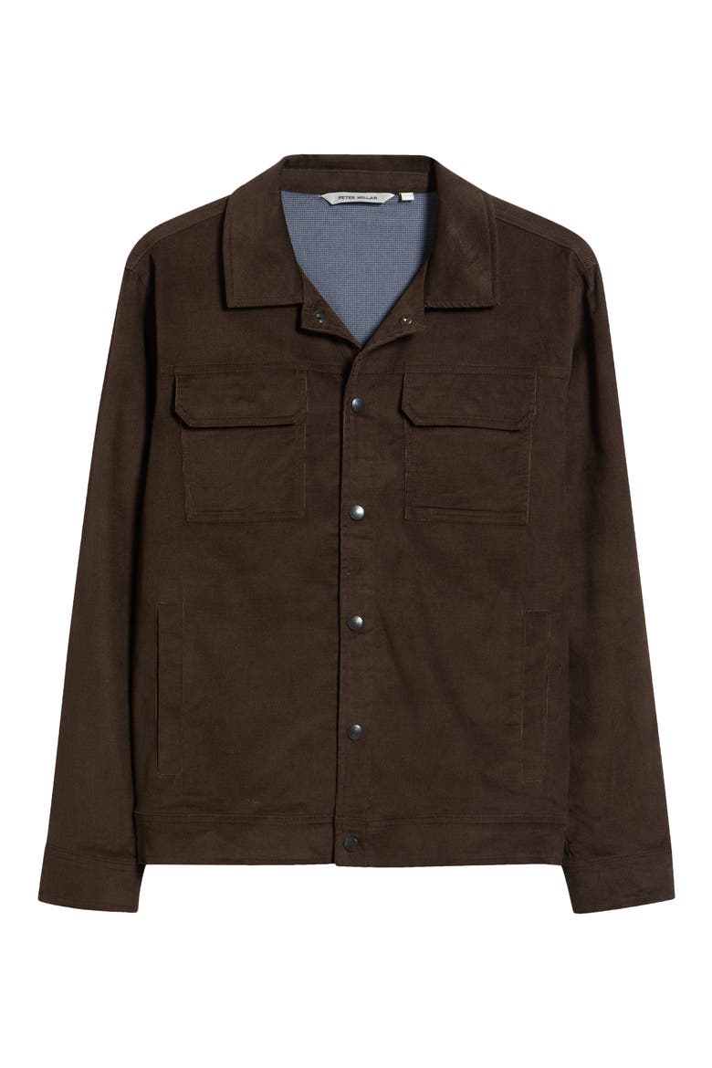 Camden Corduroy Trucker Jacket, Alternate, color, FRENCH PRESS