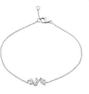 LuvMyJewelry Whisper 14K Gold Lab Grown Diamond Bracelet - 0.35 Ct