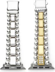 LAGOS Smart Caviar Diamond Apple Watch® Band