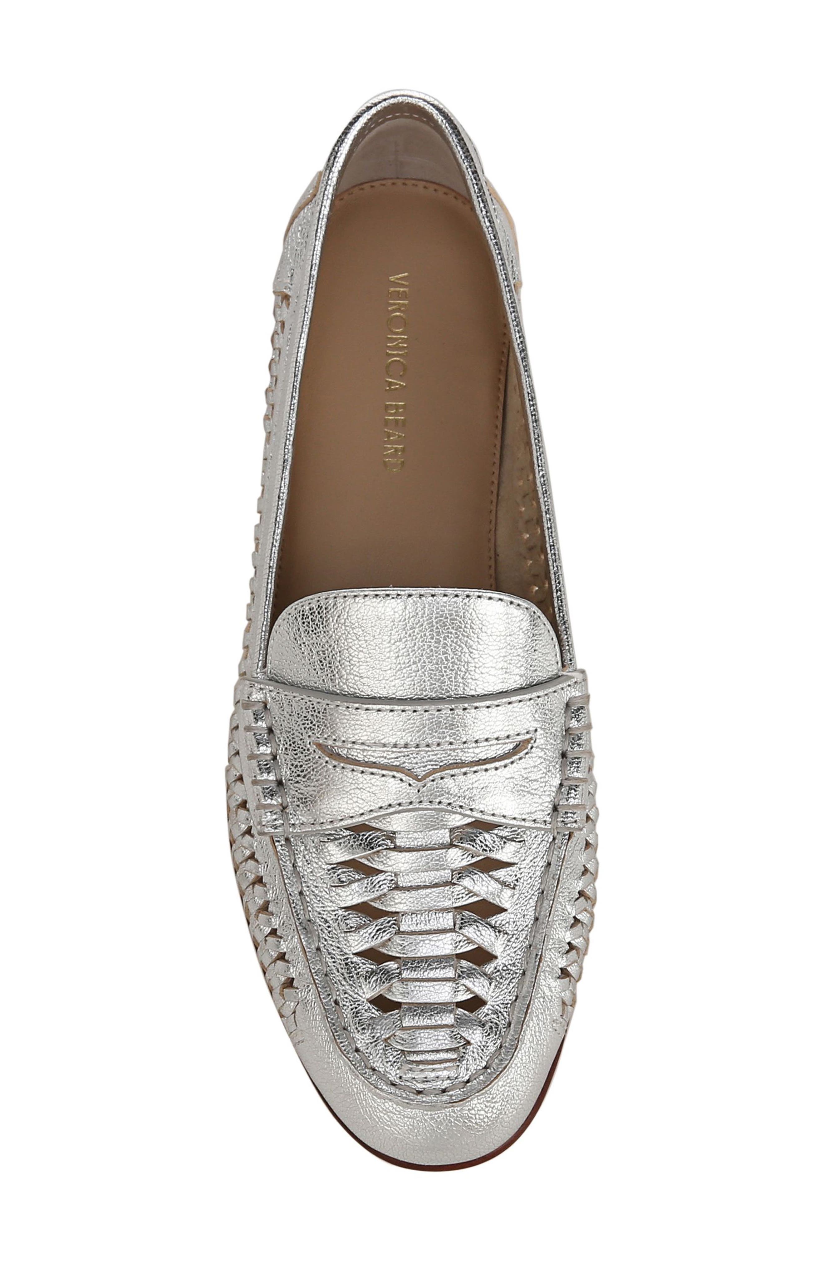 Veronica Beard Woven Penny Loafer, Alternate, color, 