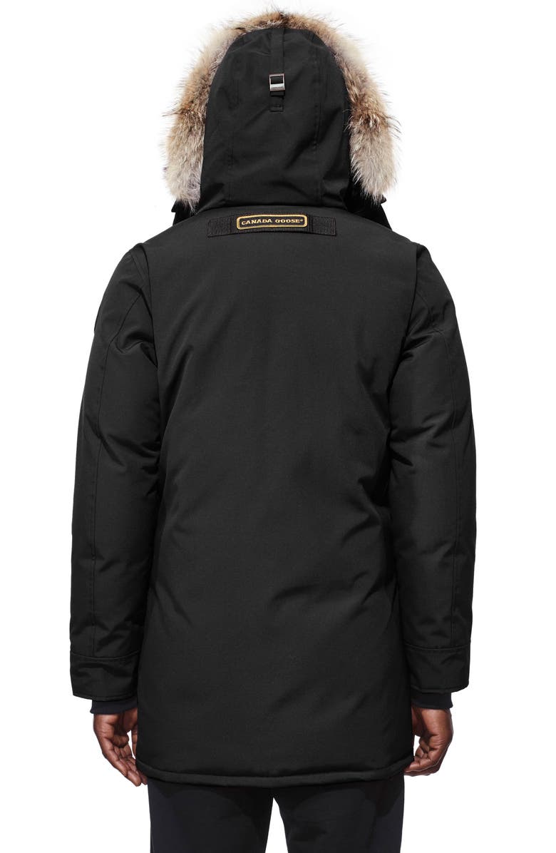 Canada Goose Langford Slim Fit Down Parka with Genuine Coyote Fur Trim, Alternate, color, 