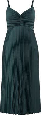City Chic Ariana Pleat Dress