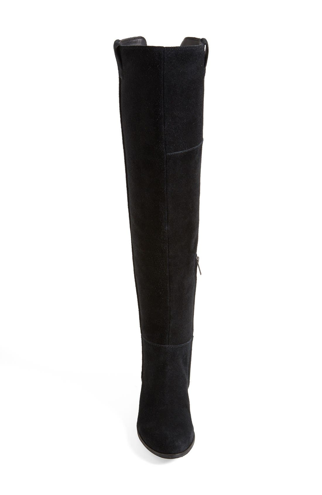 Sam Edelman 'Johanna' Over the Knee Suede Boot, Alternate, color, 