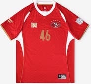 FANATICS Youth Fanatics Scarlet San Francisco 49ers Football x Football V-Neck Fan Top
