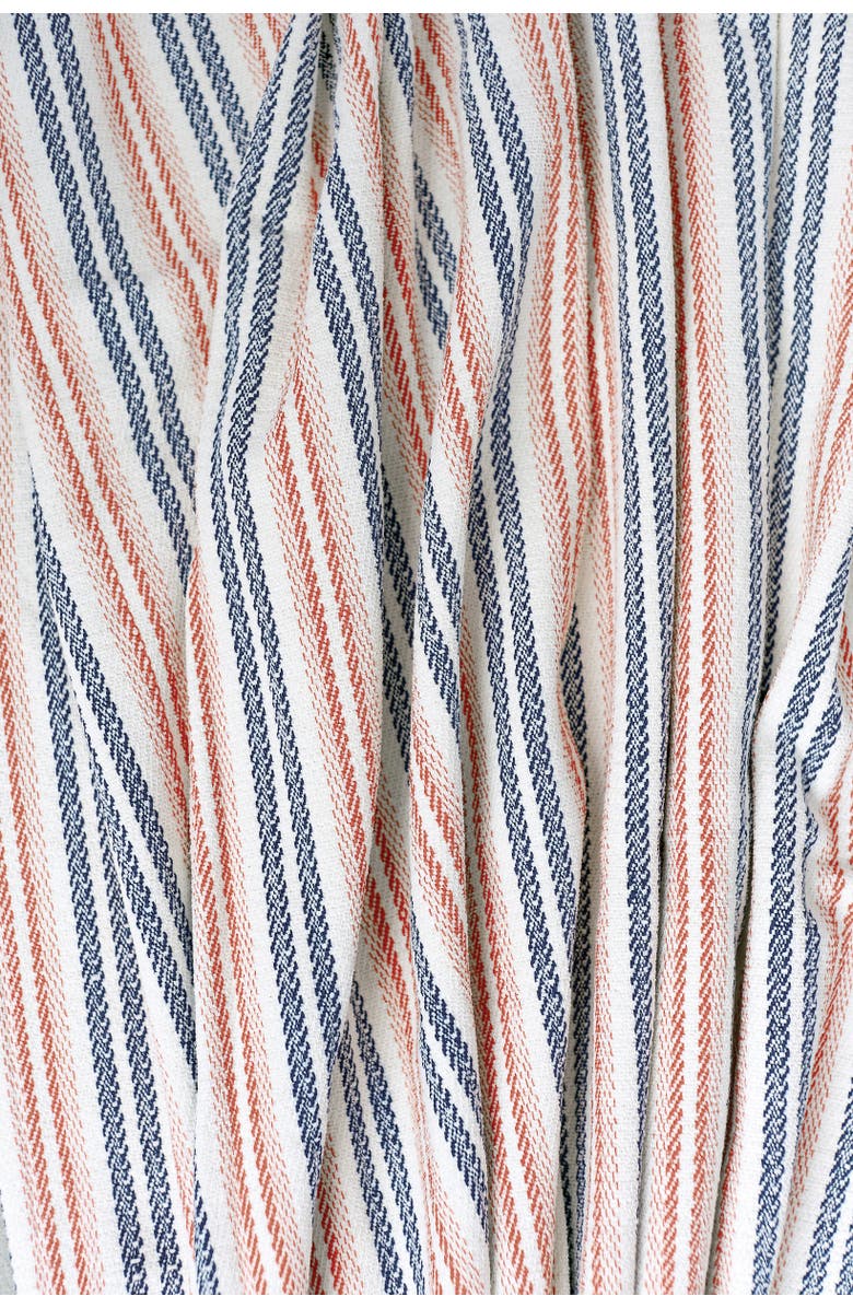 carol & frank 50" x 60" Hugo Woven Throw, Alternate, color, Orange