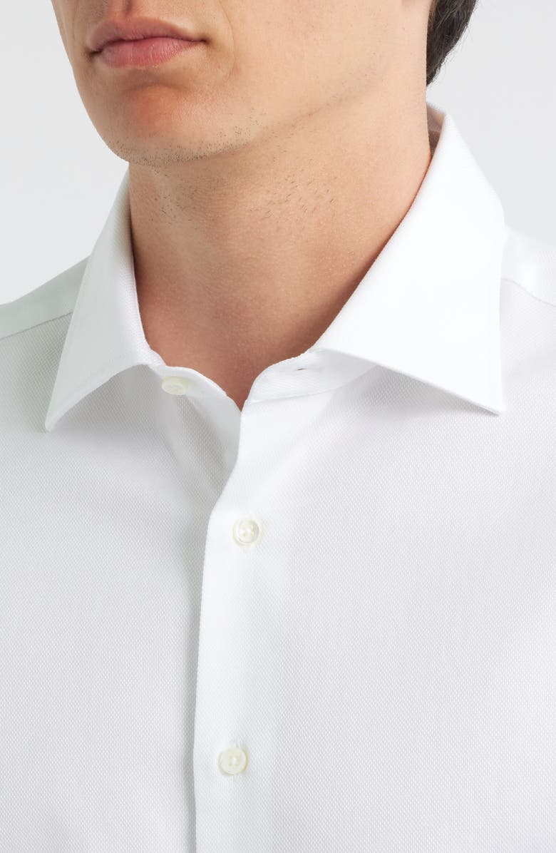 Canali Regular Fit Dress Shirt, Alternate, color, White